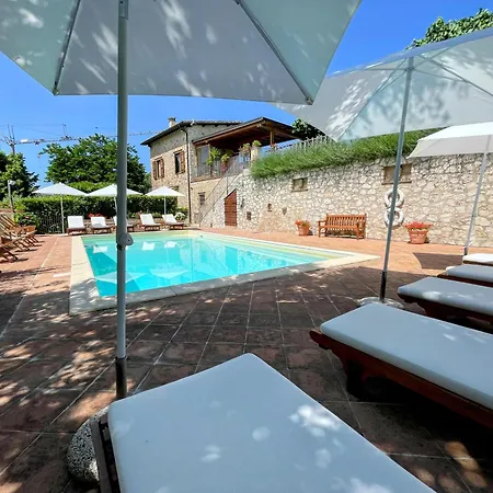 بيت للعطل Luxurious Umbrian Retreat For 10 With Private Terrace And Pool Torrecola