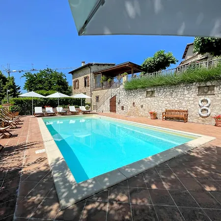 Luxurious Umbrian Retreat For 10 With Private Terrace And Pool Holiday home Torrecola