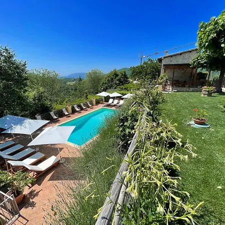 度假居 Luxurious Umbrian Retreat For 10 With Private Terrace And Pool